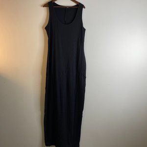 Fashion Nova Maxi Dress Black Size 2X